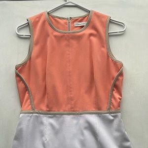 Calvin Klein color block dress
